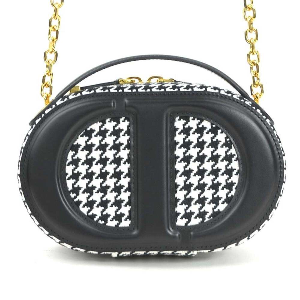 CHRISTIAN DIOR Black Leather Shoulder Bag - Picture 3 of 15